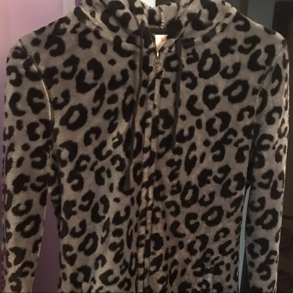 Leopard print jacket